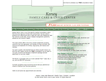 Tablet Screenshot of kerseyfamilycare.com